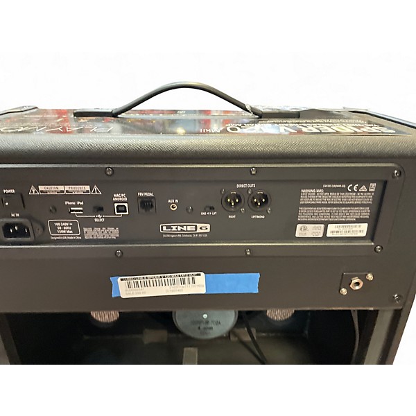 Used Line 6 Spider V 120 MKII 1x12 Guitar Combo Amp