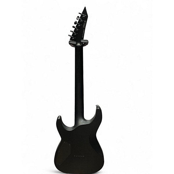 Used ESP LTD BLACK METAL MHT Black Solid Body Electric Guitar