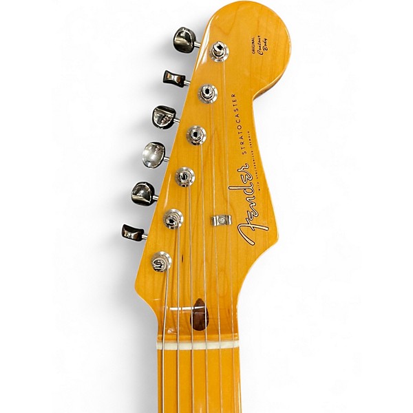 Used Fender MIJ 50's Traditional Stratocaster Surf Green Solid Body Electric Guitar