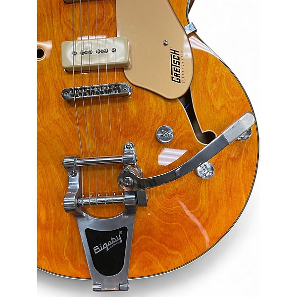 Used Gretsch Guitars g5627t Amber Hollow Body Electric Guitar