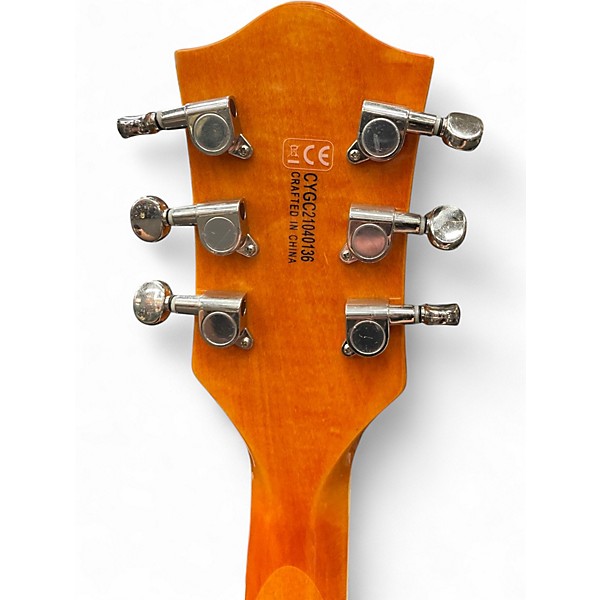 Used Gretsch Guitars g5627t Amber Hollow Body Electric Guitar