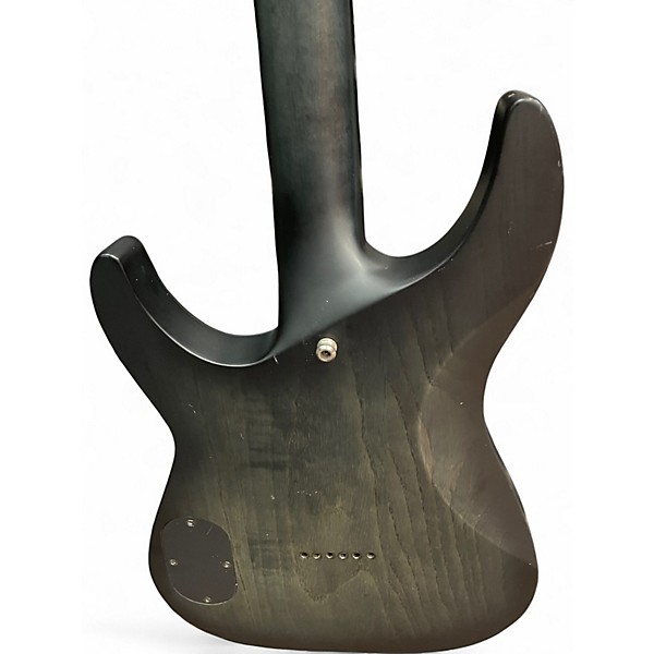 Used Schecter Guitar Research KM6 GREY Solid Body Electric Guitar