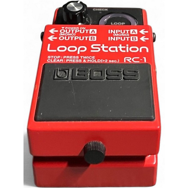 Used BOSS RC1 Loop Station Pedal
