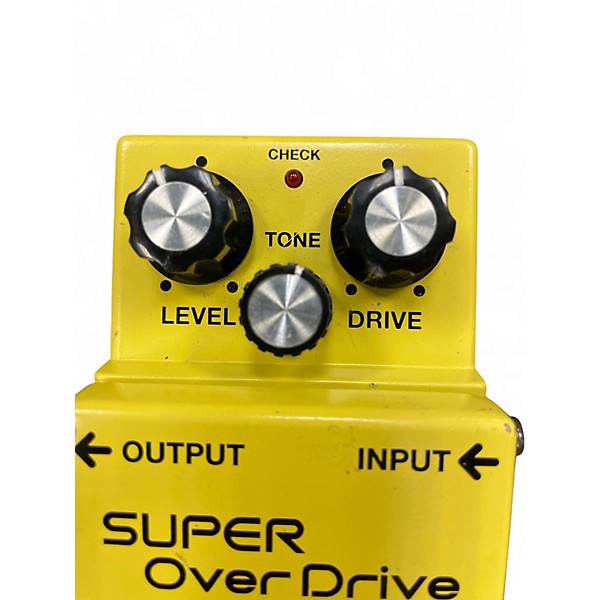 Used BOSS SD1 Super Overdrive Effect Pedal