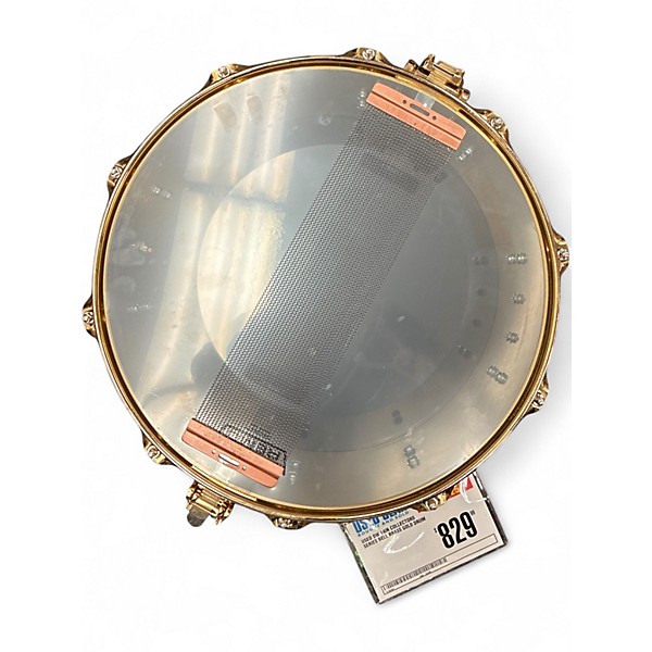 Used DW 14in COLLECTORS SERIES BELL BRASS Gold Drum