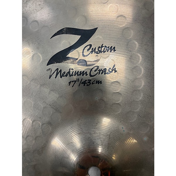 Used Zildjian 17in Z Custom Medium Crash Cymbal