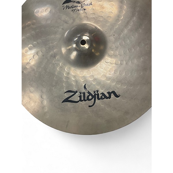 Used Zildjian 17in Z Custom Medium Crash Cymbal