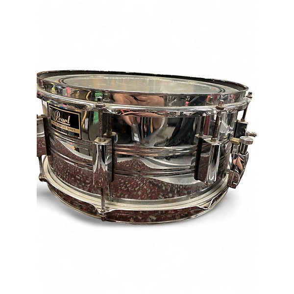 Used Pearl 14in EXPORT SNARE Chrome Drum