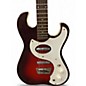 Vintage 1962 Silvertone Model 1457 Red Sparkle Solid Body Electric Guitar