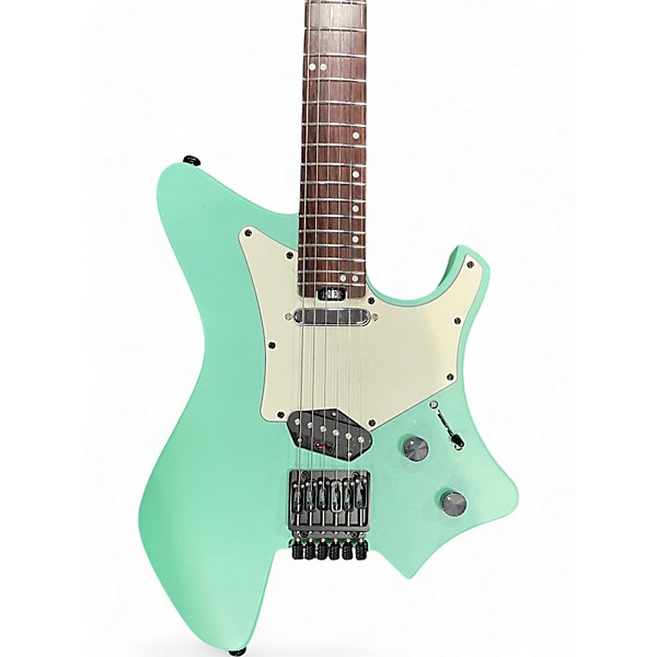 Used Eart GW2TP-SE Seafoam Green Solid Body Electric Guitar