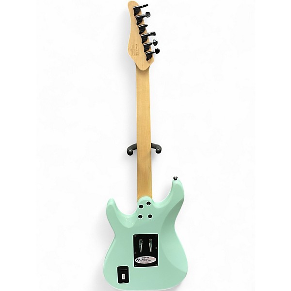 Used Schecter Guitar Research Sun Valley Super Shredder Seafoam Green Solid Body Electric Guitar