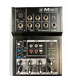 Used Mackie Mix5 Powered Mixer
