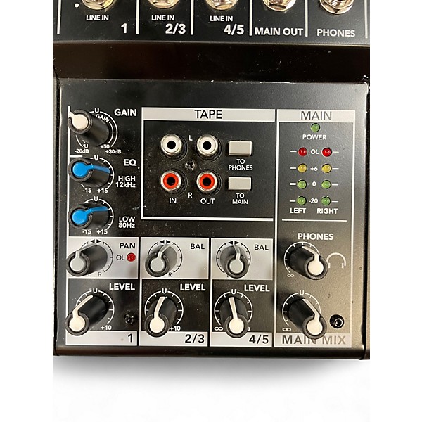 Used Mackie Mix5 Powered Mixer