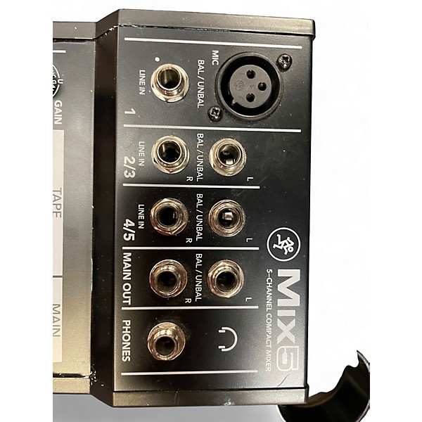 Used Mackie Mix5 Powered Mixer