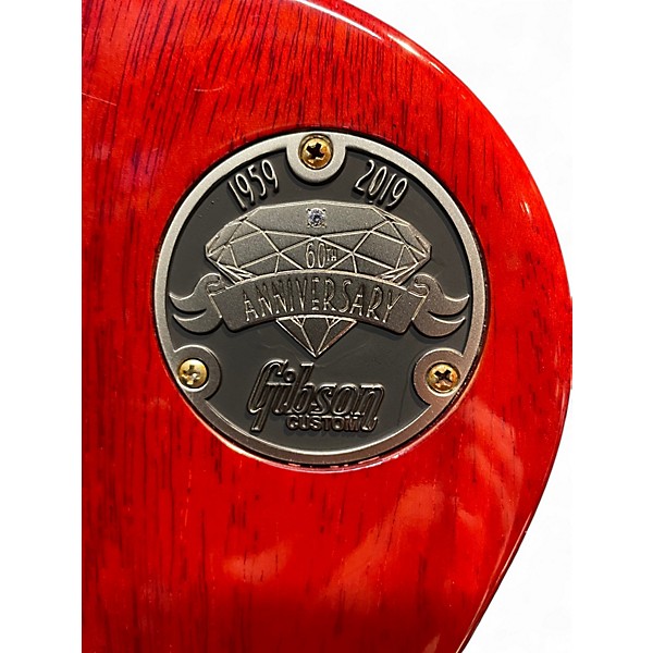 Used Gibson 60th Anniversary 1959 Les Paul Standard Reissue Heritage Cherry Sunburst Solid Body Electric Guitar