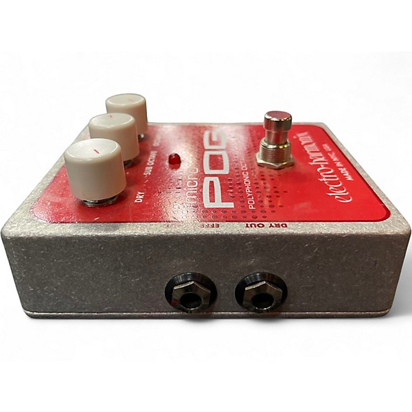 Used Electro-Harmonix Micro Pog Polyphonic Octave Generator Effect Pedal