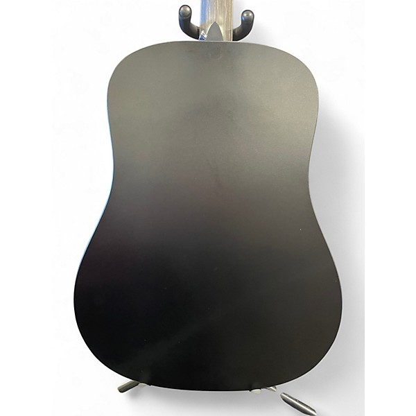 Used Martin Dx Johnny Cash Black Acoustic Electric Guitar