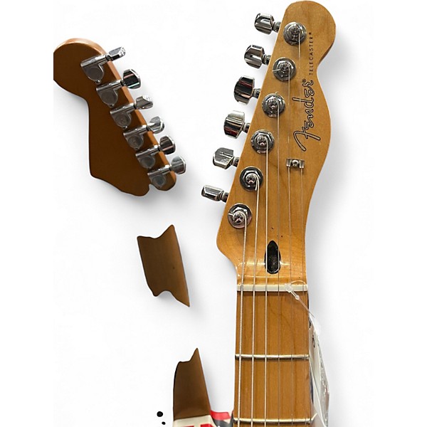 Used Fender hh player series tele robin egg blue Solid Body Electric Guitar