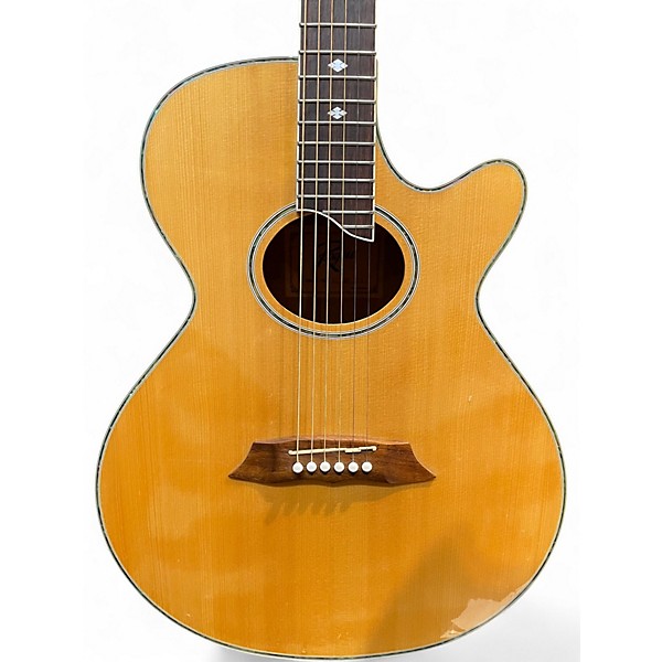Used Rogue NA200 Natural Acoustic Electric Guitar