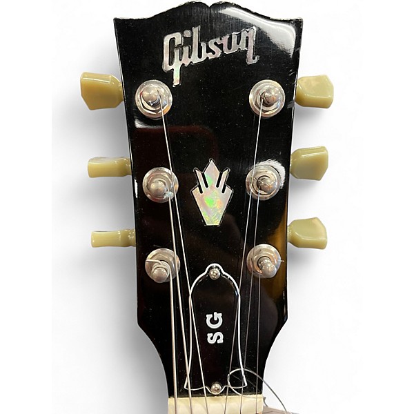 Used Gibson SG Standard Black Solid Body Electric Guitar