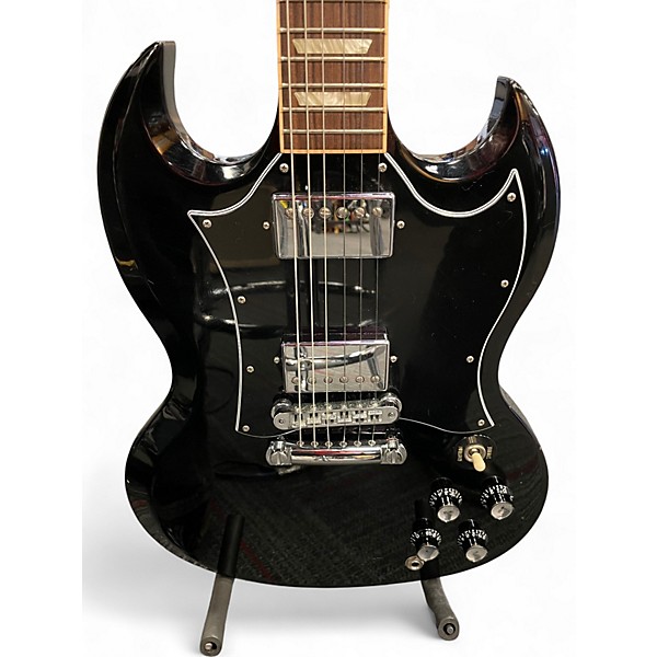 Used Gibson SG Standard Black Solid Body Electric Guitar