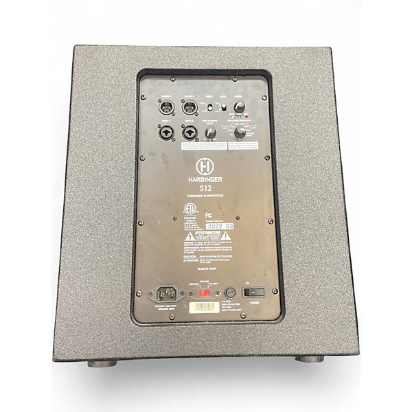 Used Harbinger S12 Powered Subwoofer