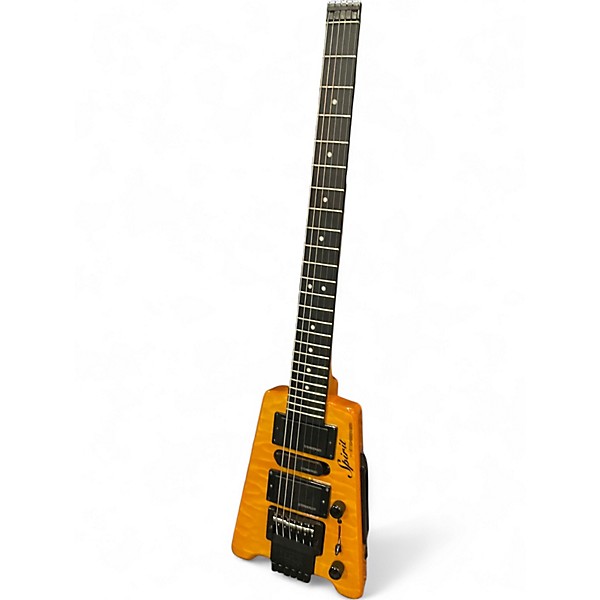 Used Steinberger SPIRIT GT PTO Yellow Tiger Solid Body Electric Guitar