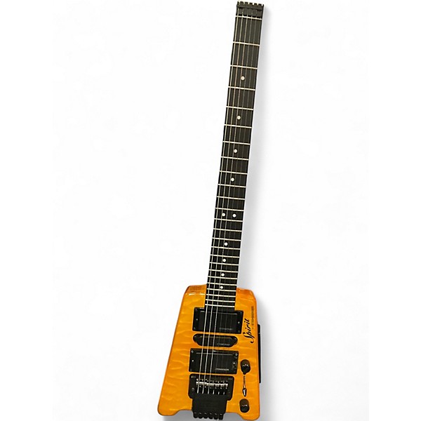 Used Steinberger SPIRIT GT PTO Yellow Tiger Solid Body Electric Guitar