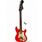 Vintage 1962 Hagstrom I Kent Red Solid Body Electric Guitar thumbnail