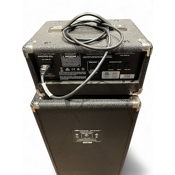 Used Ampeg Micro-CL Micro Stack 100W 2x10 Bass Combo Amp