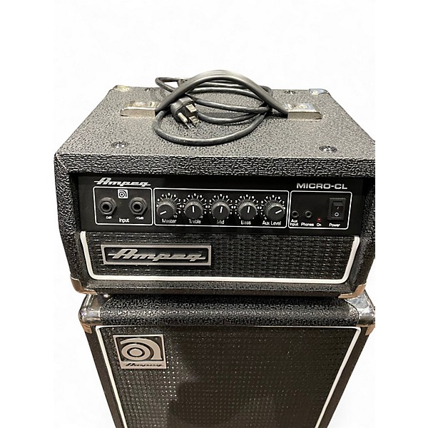 Used Ampeg Micro-CL Micro Stack 100W 2x10 Bass Combo Amp