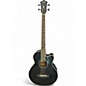 Used Ibanez aeb10be Black Acoustic Bass Guitar thumbnail