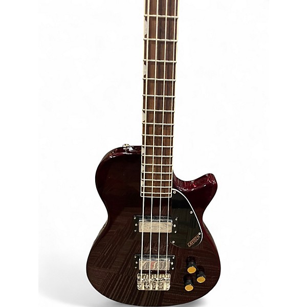 Used Gretsch Guitars streamliner jet club Burgundy Electric Bass Guitar