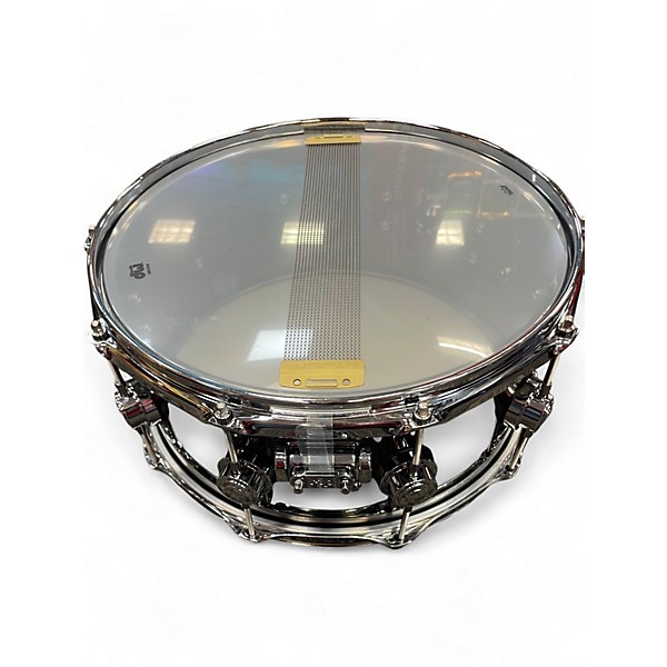 Used DW 14.25in Collectors Series Snare Silver Drum