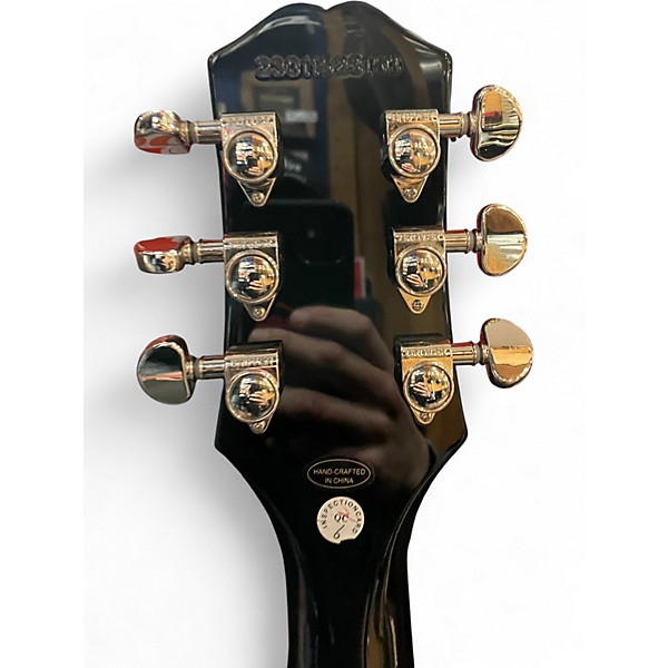 Used Epiphone Les Paul Studio Black Solid Body Electric Guitar