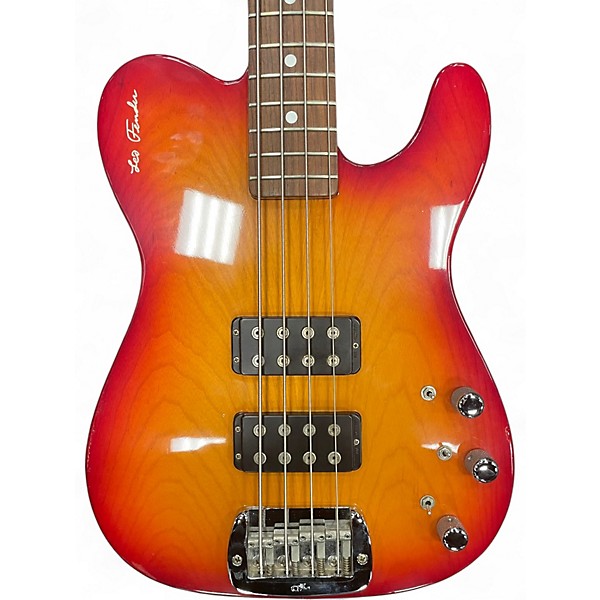 Used G&L ASAT Bass Heritage Cherry Electric Bass Guitar