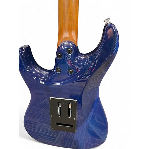 Used Ibanez AZ22S1F STANDARD BLUE FLAME Solid Body Electric Guitar