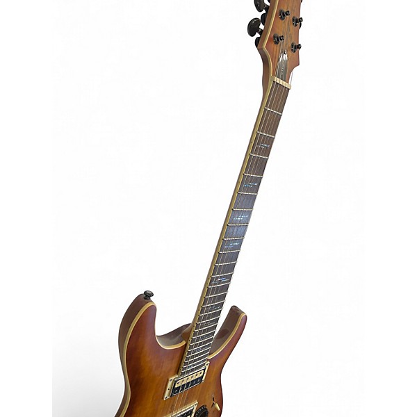 Used Schecter Guitar Research C1 EXOTIC Natural Solid Body Electric Guitar