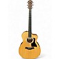 Used Taylor 114CE Natural Acoustic Electric Guitar thumbnail