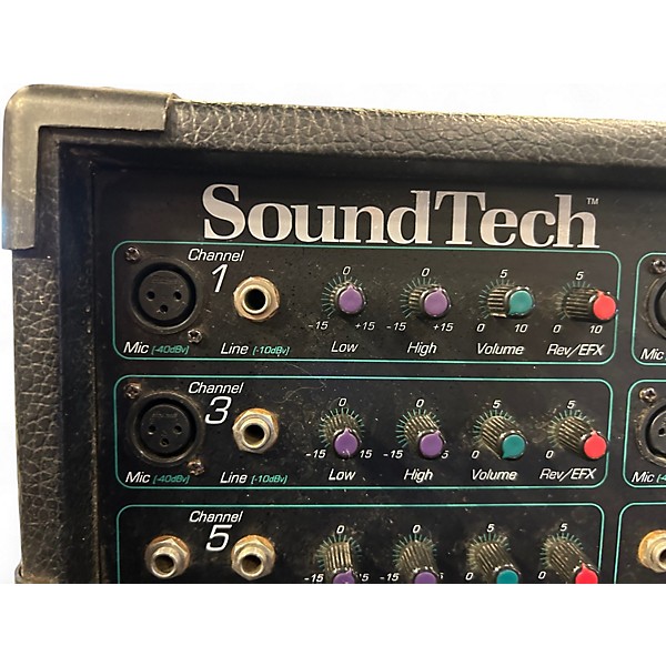 Used SoundTech QUICKMIX 6 Powered Mixer