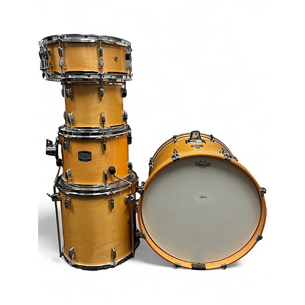Used Yamaha 5 Piece Stage Custom Natural Drum Kit