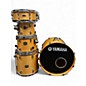 Used Yamaha 5 Piece Stage Custom Natural Drum Kit
