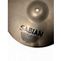 Used SABIAN 18in AAX Stage Crash Cymbal