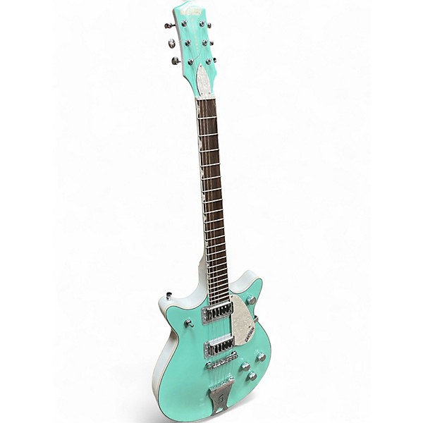Used Gretsch Guitars G5237 Electromatic Surf Green Solid Body Electric Guitar