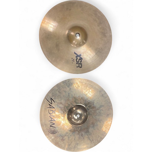 Used SABIAN 14in XSR Hi Hats Cymbal
