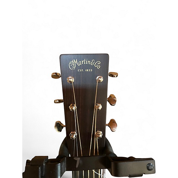 Used Martin D18 Left Handed Natural Acoustic Guitar