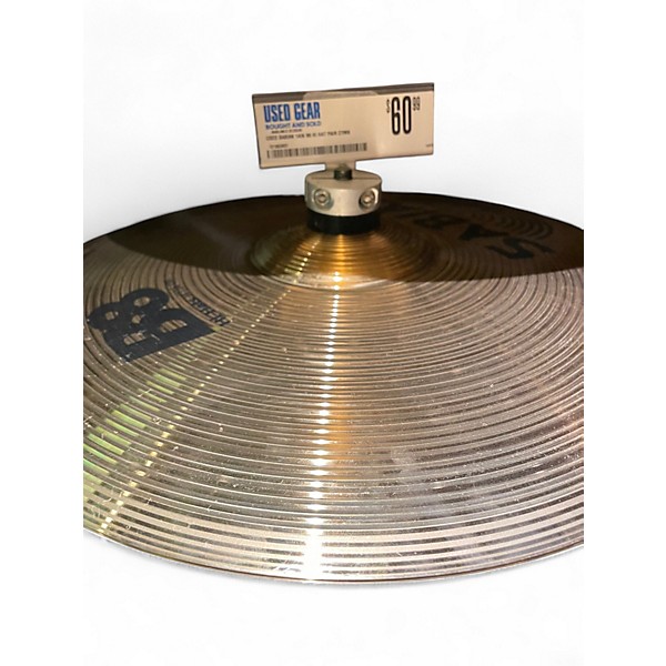 Used SABIAN 14in B8 Hi Hat Pair Cymbal