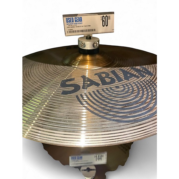 Used SABIAN 14in B8 Hi Hat Pair Cymbal