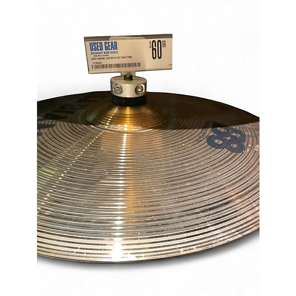 Used SABIAN 14in B8 Hi Hat Pair Cymbal