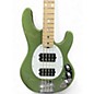 Used Sterling by Music Man Ray4 HH Olive Electric Bass Guitar